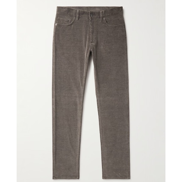 ZEGNA - Slim-Fit Straight-Leg Cotton-Blend Corduroy Trousers - Picture 3 of 9